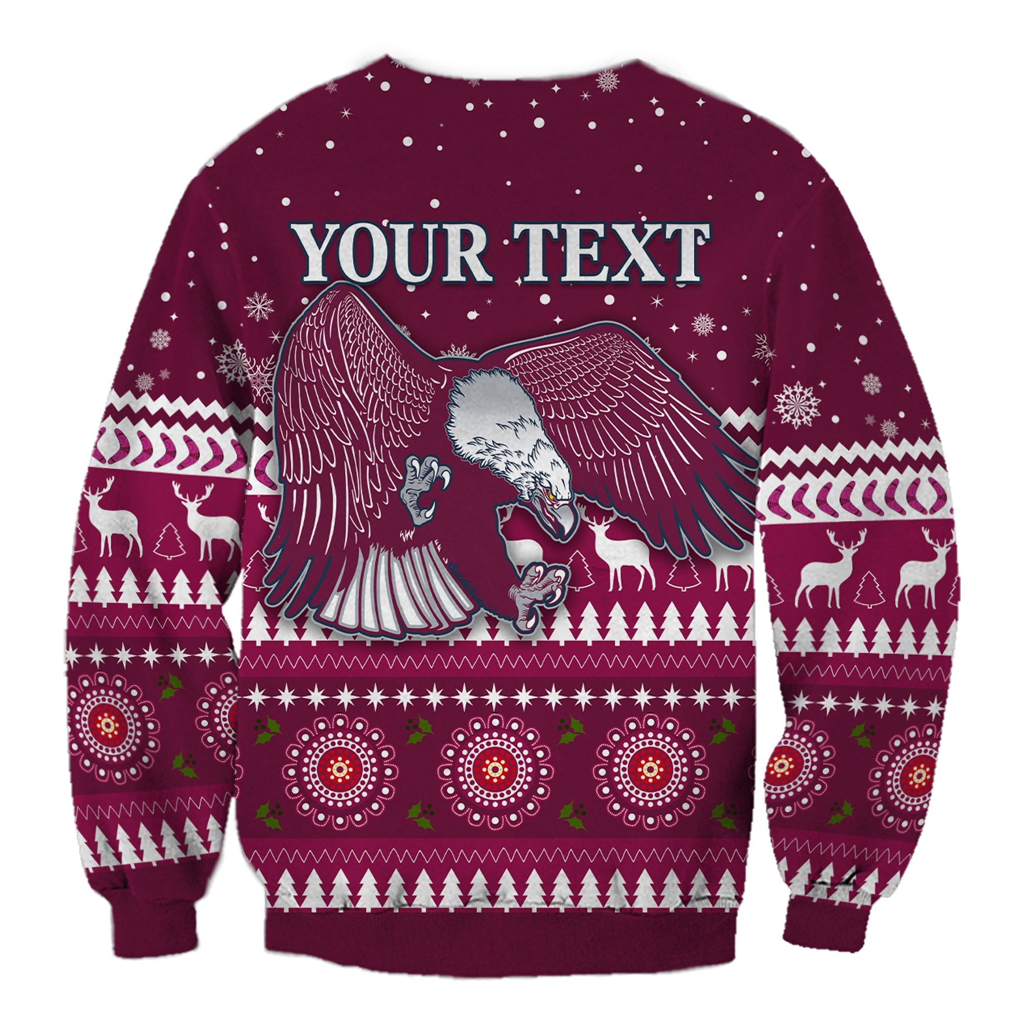 custom-personalised-sea-eagles-christmas-sweatshirt-manly-warringah
