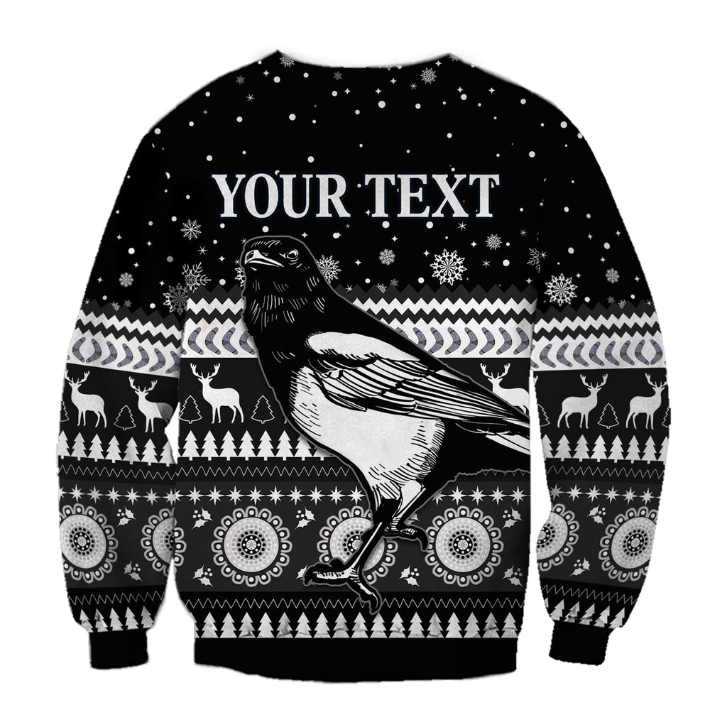 custom-personalised-magpies-christmas-sweatshirt-indigenous-collingwood-football