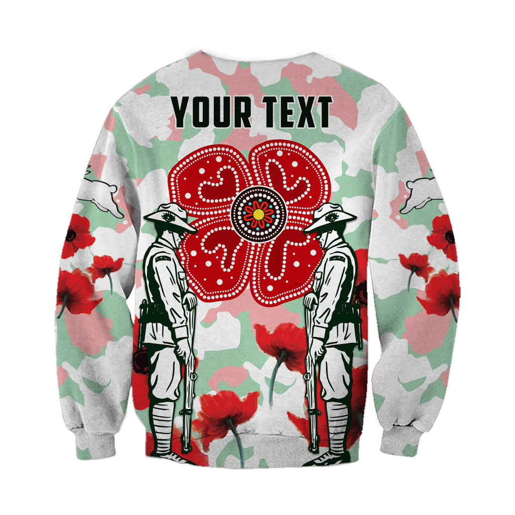 custom-personalised-rabbitohs-anzac-day-sweatshirt-poppies-aboriginal-proud-soldiers