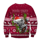 custom-personalised-reds-christmas-sweatshirt-queensland-rugby-indigenous