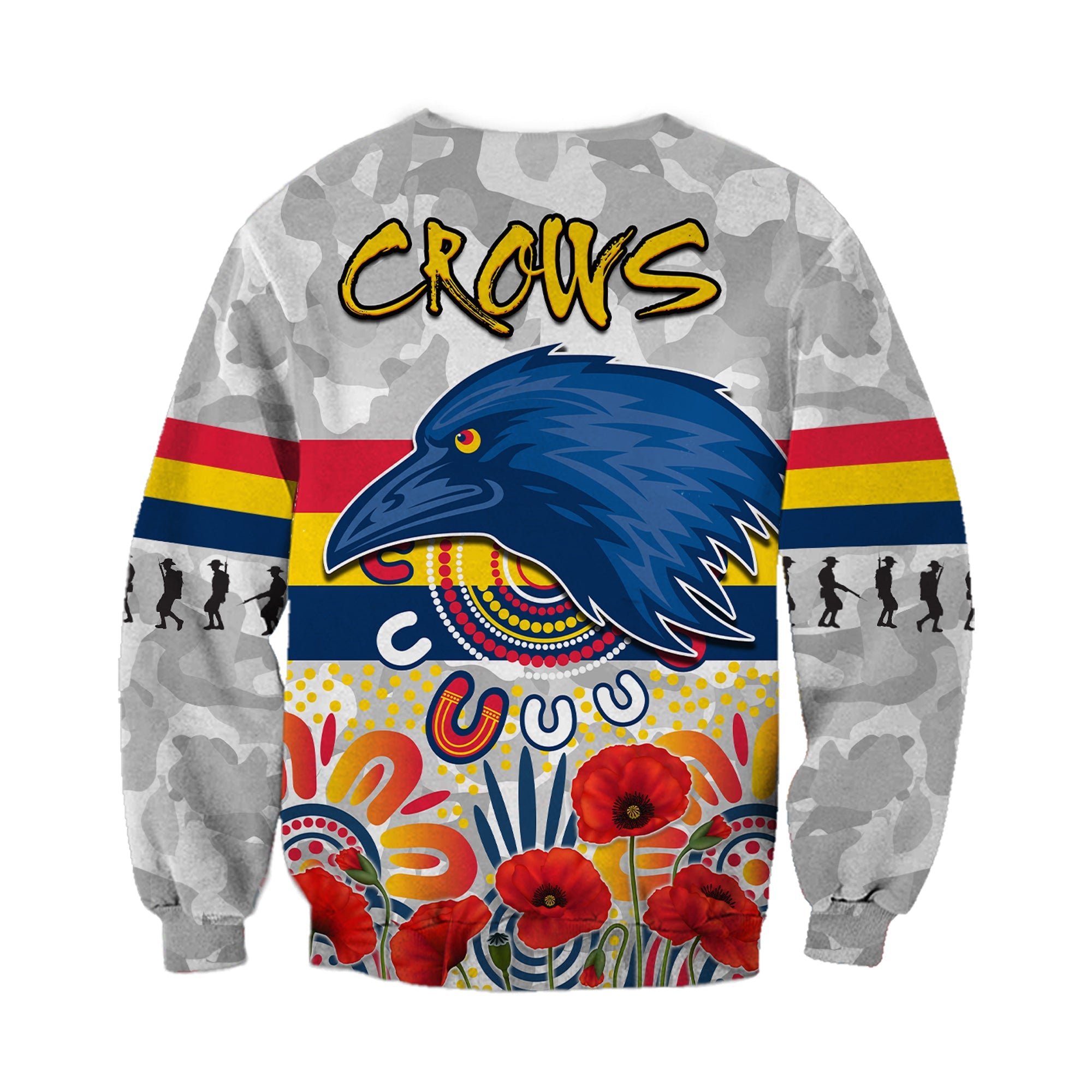 custom-personalised-crows-anzac-2022-sweatshirt-adelaide-football-aboriginal-poppy