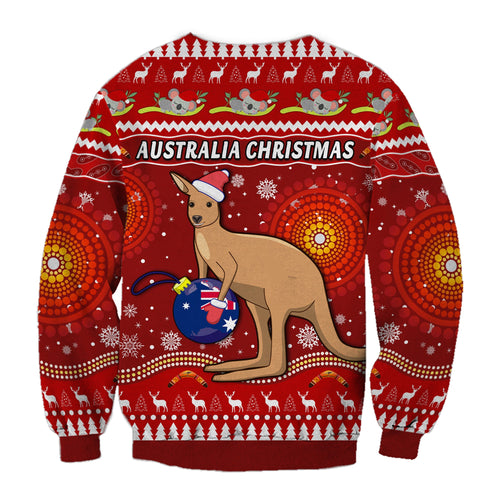 australia-christmas-sweatshirt-aboriginal-kangaroo