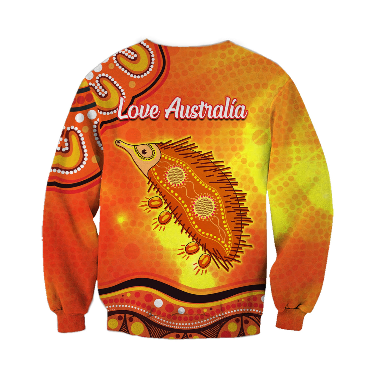 echidna-aboriginal-sweatshirt-australian-animal