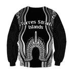torres-strait-islands-sweatshirt-the-dhari-mix-aboriginal-turtle-version-black