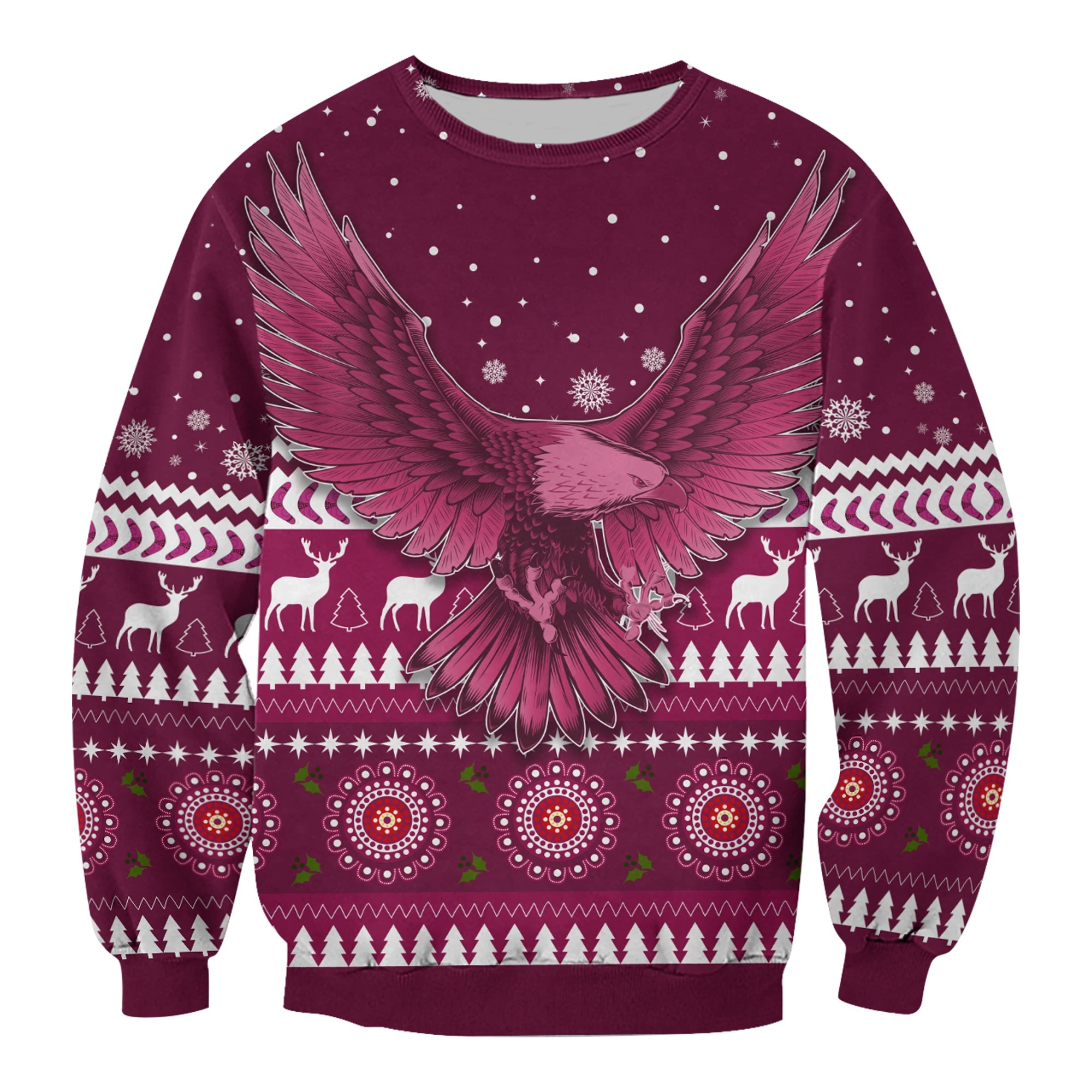 custom-personalised-sea-eagles-sweatshirt-christmas-manly-warringah