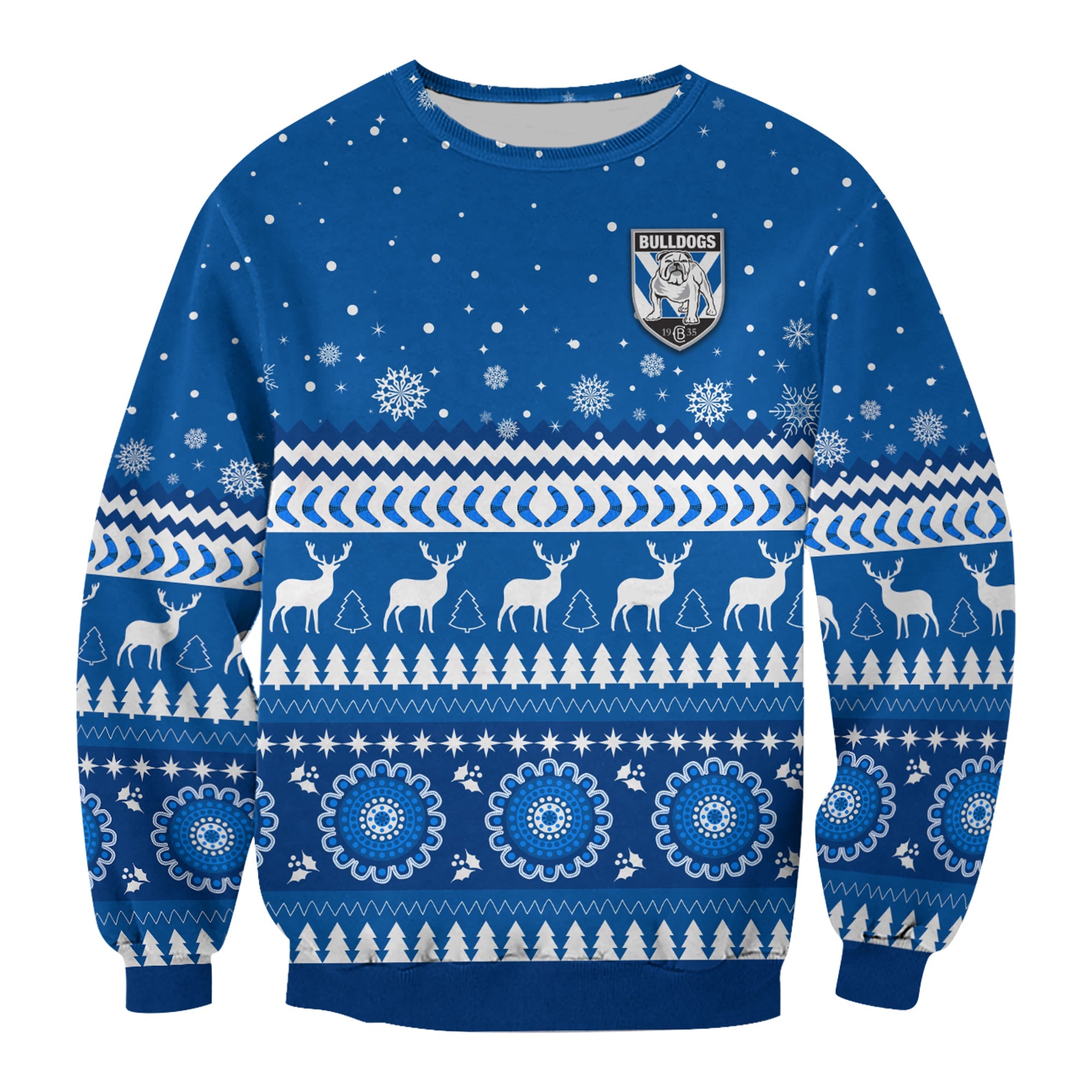 custom-personalised-bulldogs-sweatshirt-christmas-canterbury-bankstown