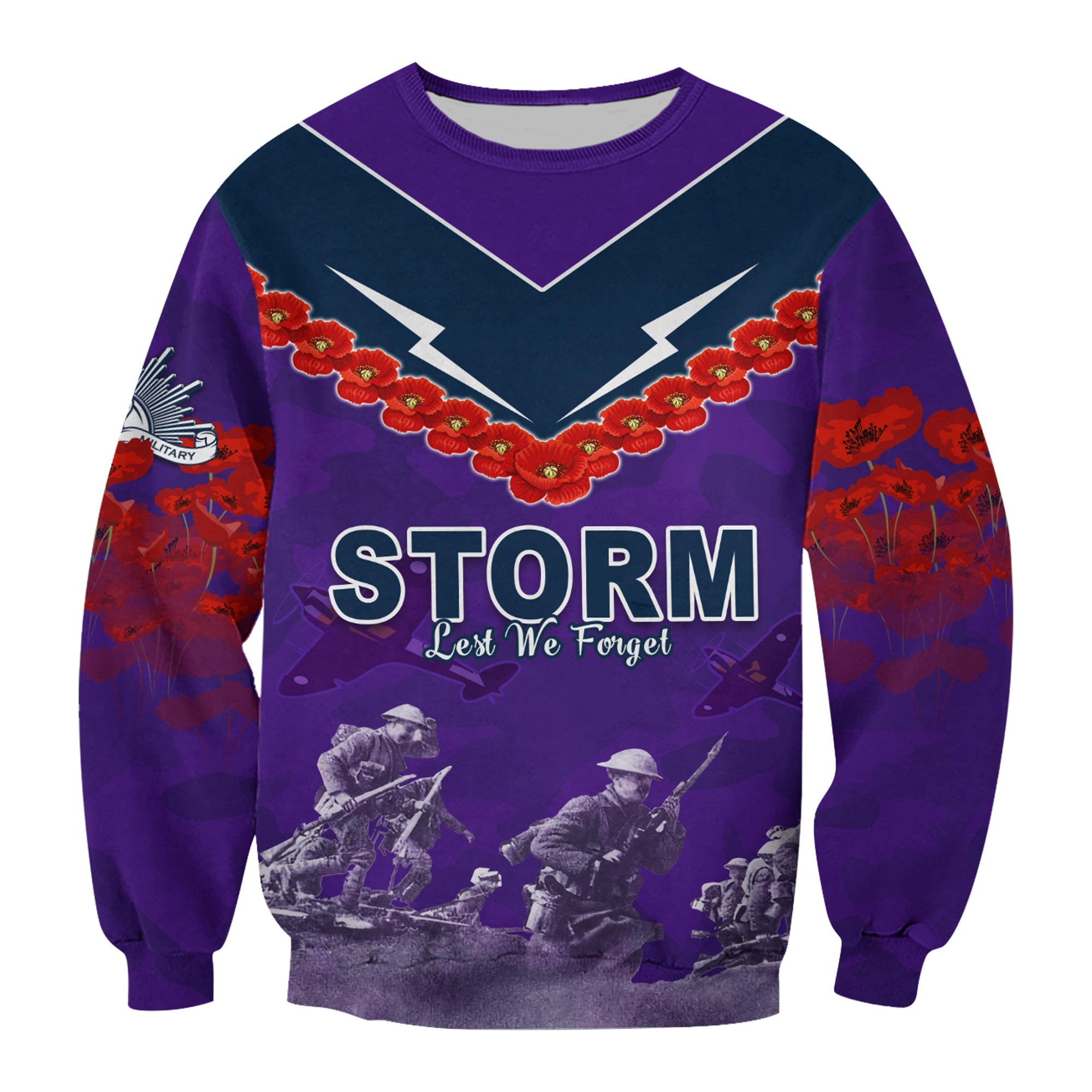 custom-personalised-storm-anzac-day-sweatshirt-australian-soldiers-remember-them
