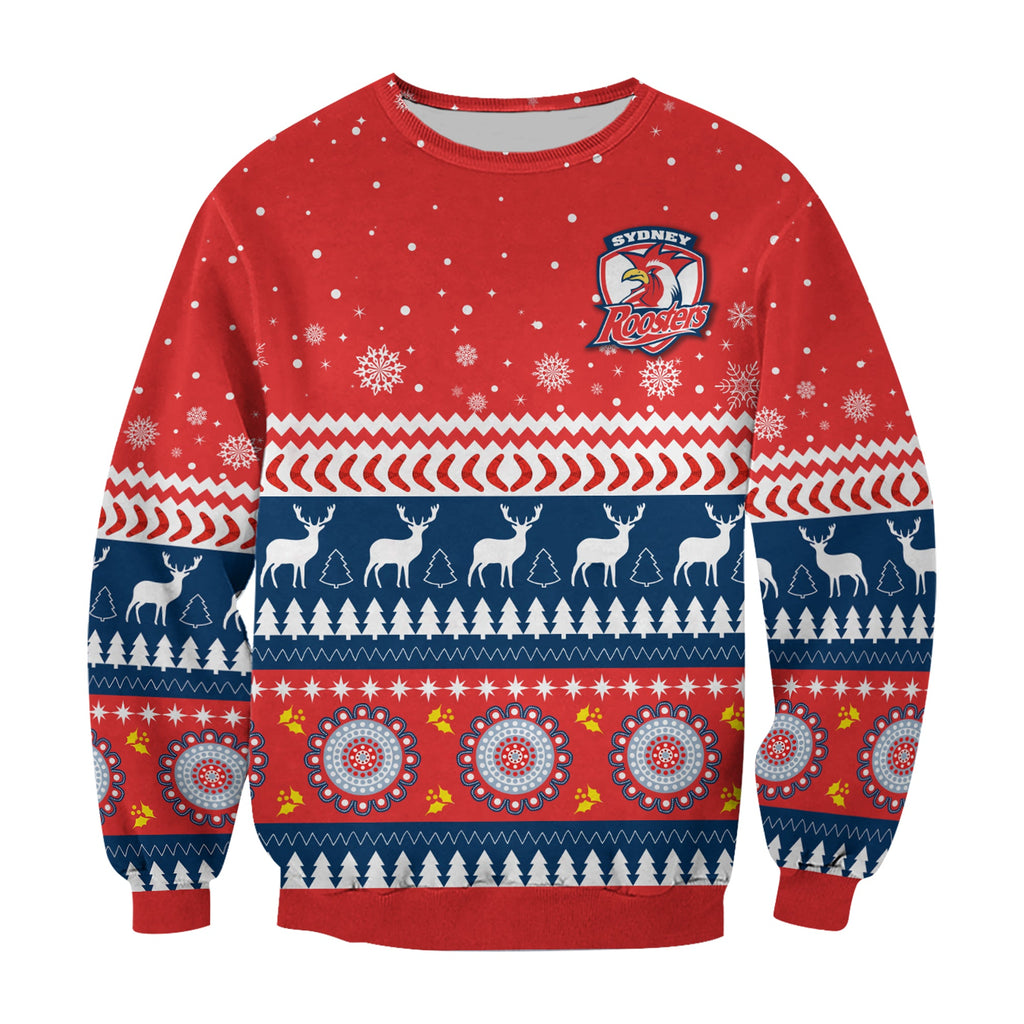 custom-personalised-roosters-sweatshirt-merry-christmas-sydney