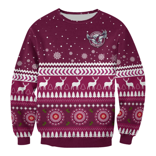 custom-personalised-sea-eagles-christmas-sweatshirt-manly-warringah