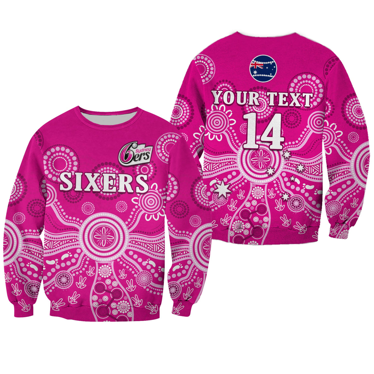 custom-text-and-number-sydney-sixers-sweatshirt-cricket-indigenous-australian-art-ver02