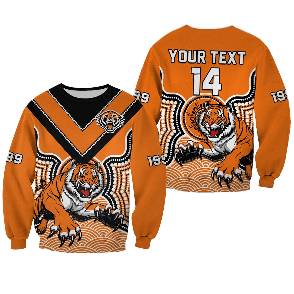 custom-text-and-number-wests-tigers-rugby-sweatshirt-indigenous-artsy