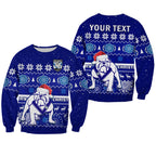 custom-personalised-bulldogs-rugby-christmas-sweatshirt-berries-merry-xmas-aboriginal-art