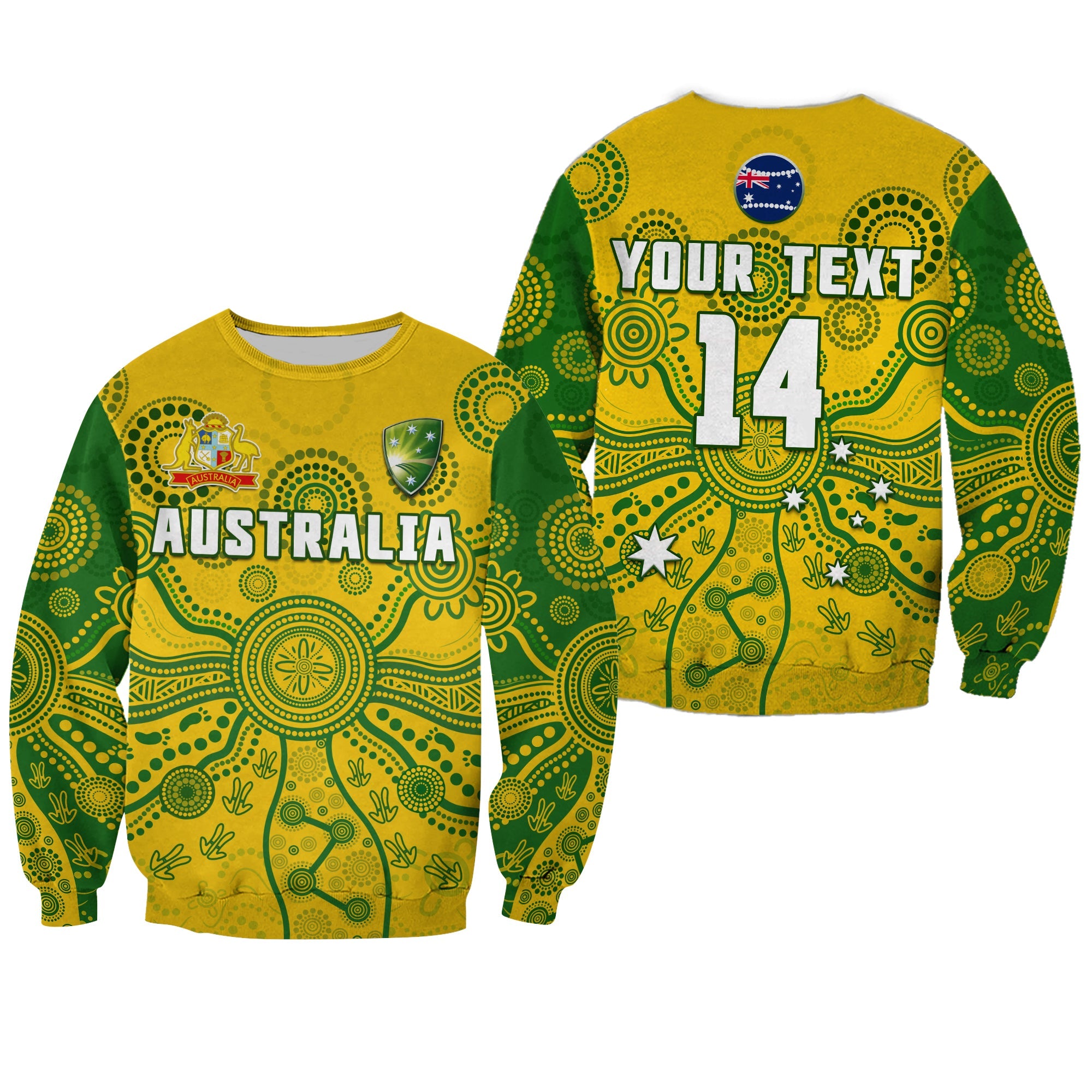 custom-text-and-number-cricket-australia-sweatshirt-aussie-2022-indigenous-special-version
