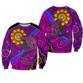 australia-lizard-and-sun-sweatshirt-aboriginal-art-purple