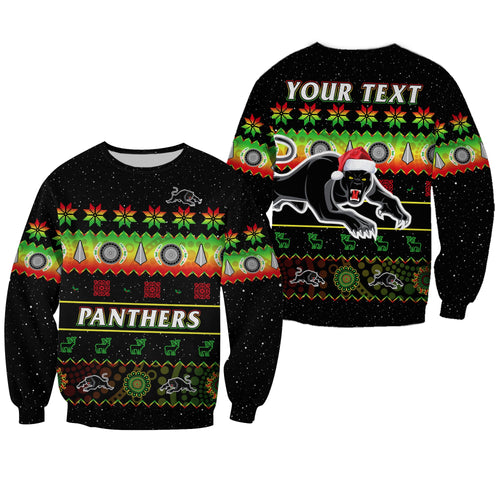 custom-personalised-penrith-panthers-christmas-sweatshirt-the-riff-aboriginal-art-merry-xmas