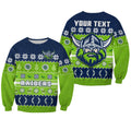 custom-personalised-raiders-christmas-sweatshirt-the-green-machine-aboriginal-art-merry-xmas