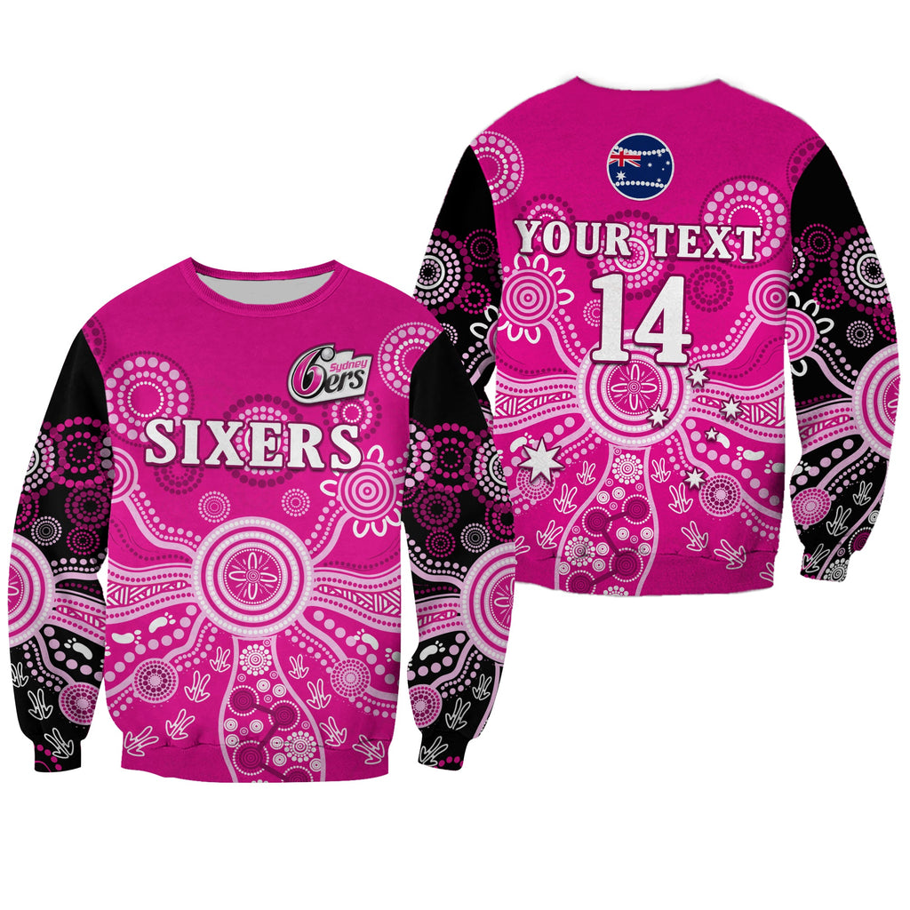 custom-text-and-number-sydney-sixers-sweatshirt-cricket-indigenous-australian-art-ver01