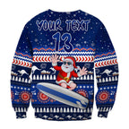 custom-text-and-number-australia-christmas-sweatshirt-aussie-aboriginal-santa-claus-is-surfing-with-kangaroo