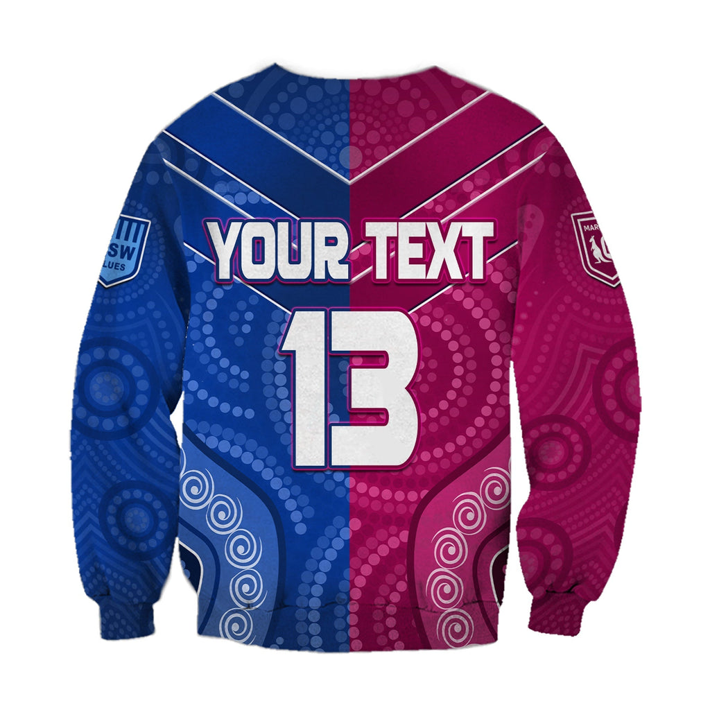 custom-text-and-number-blues-and-maroons-rugby-sweatshirt-origin-nsw-combine-queensland-aboriginal-australian-lt13
