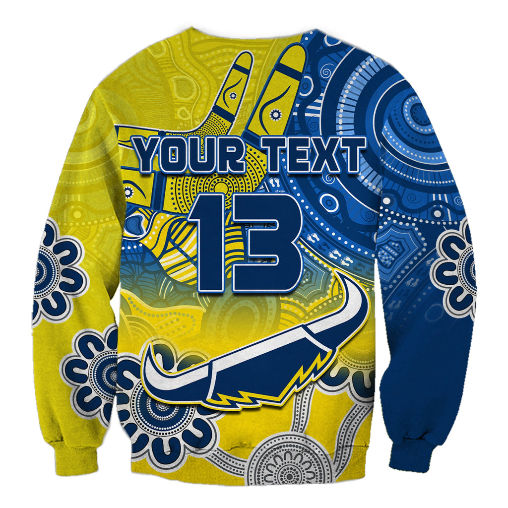 custom-text-and-number-cowboys-rugby-sweatshirt-aboriginal-boomerang-go-premiers-north-queensland