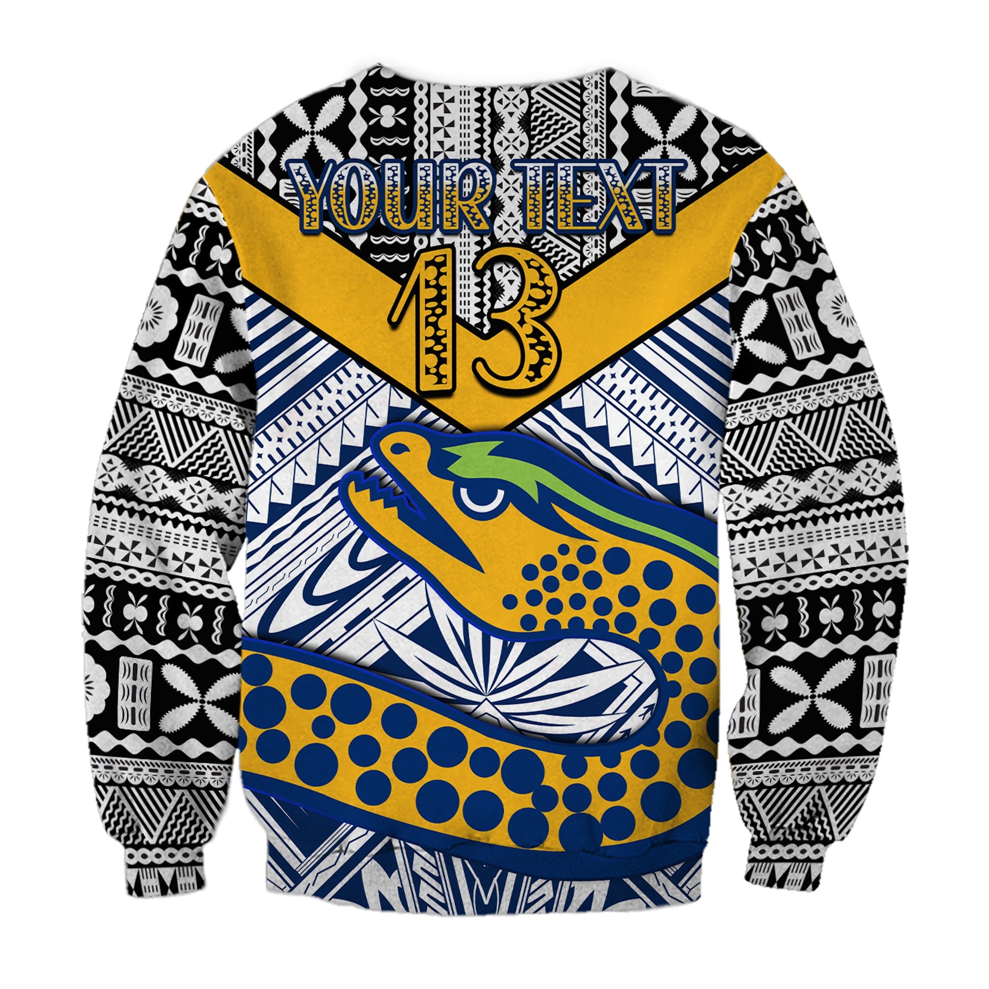 custom-text-and-number-eels-rugby-sweatshirt-polynesian-tapa-pattern-premiers