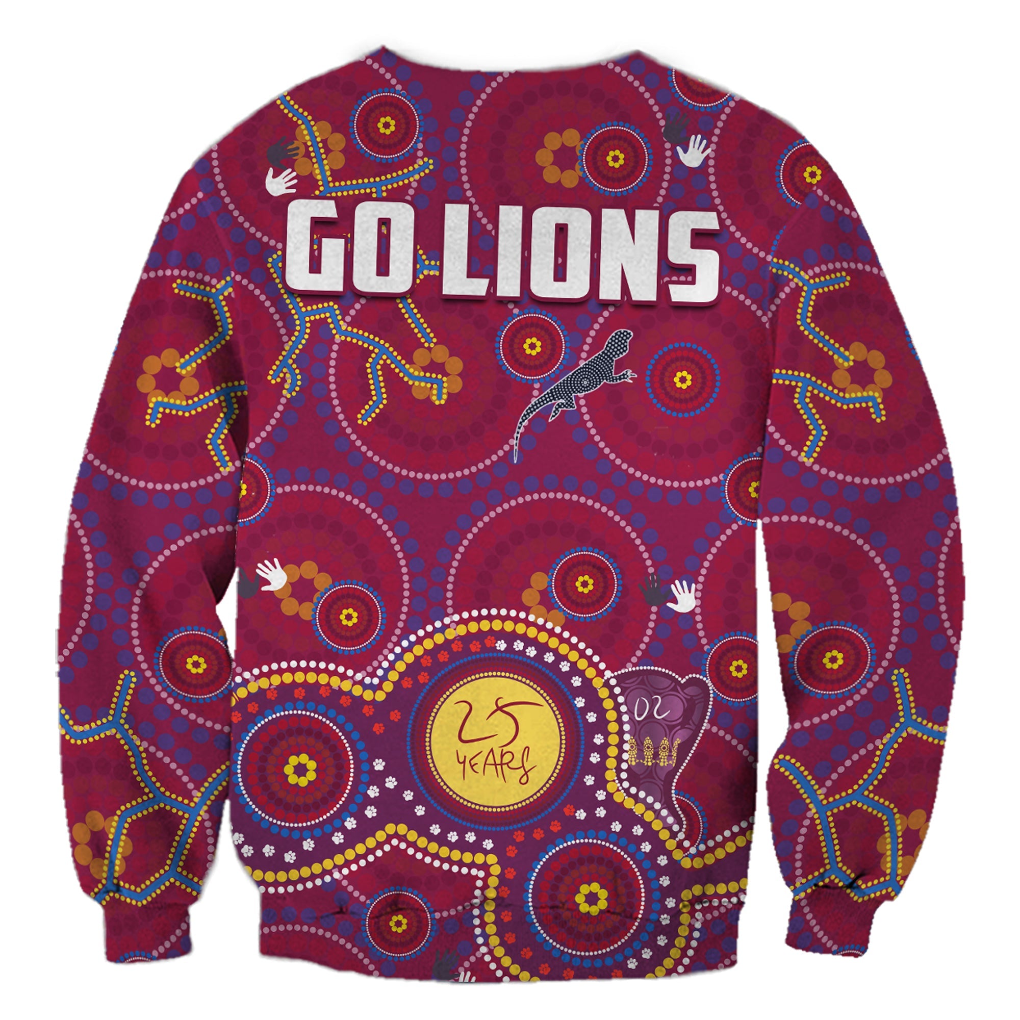 brisbane-football-sweatshirt-indigenous-pattern-go-lions-unique-style