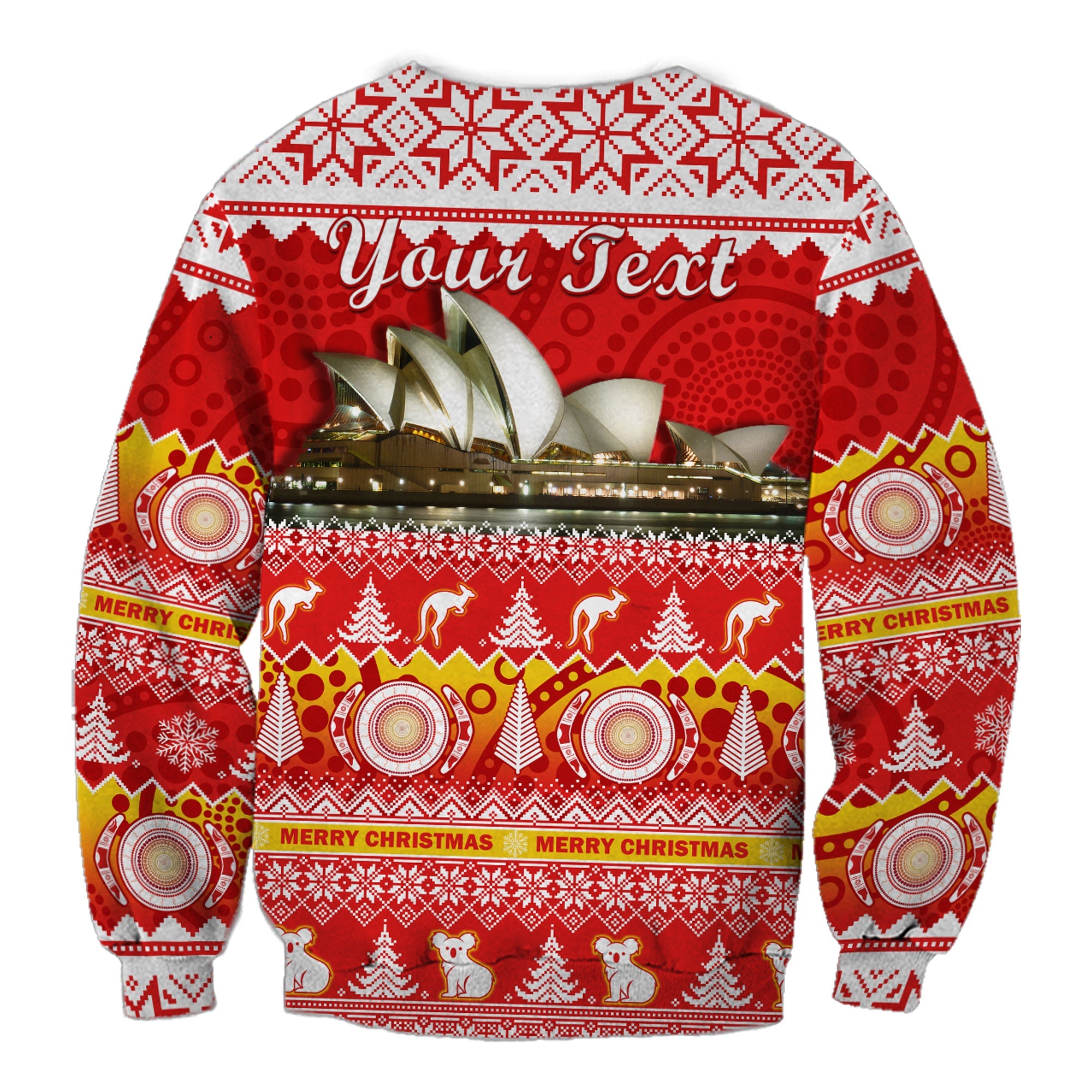 custom-personalised-australia-sweatshirt-sydney-opera-house-aboriginal-art-merry-christmas