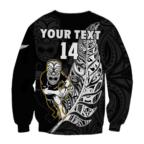 custom-text-and-number-new-zealand-silver-fern-rugby-sweatshirt-all-black-maori-version-black