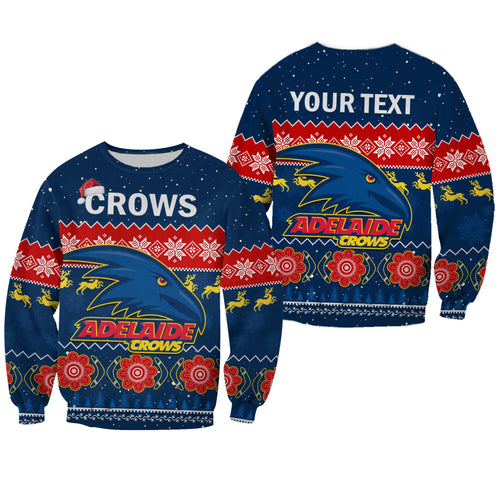 custom-personalised-adelaide-football-sweatshirt-crows-indigenous-merry-christmas