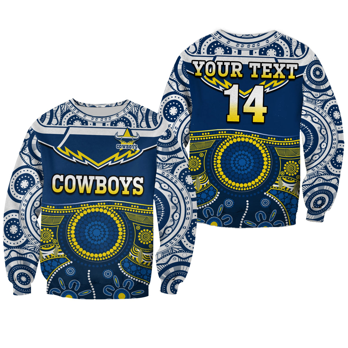 custom-text-and-number-cowboys-rugby-sweatshirt-aboriginal-art