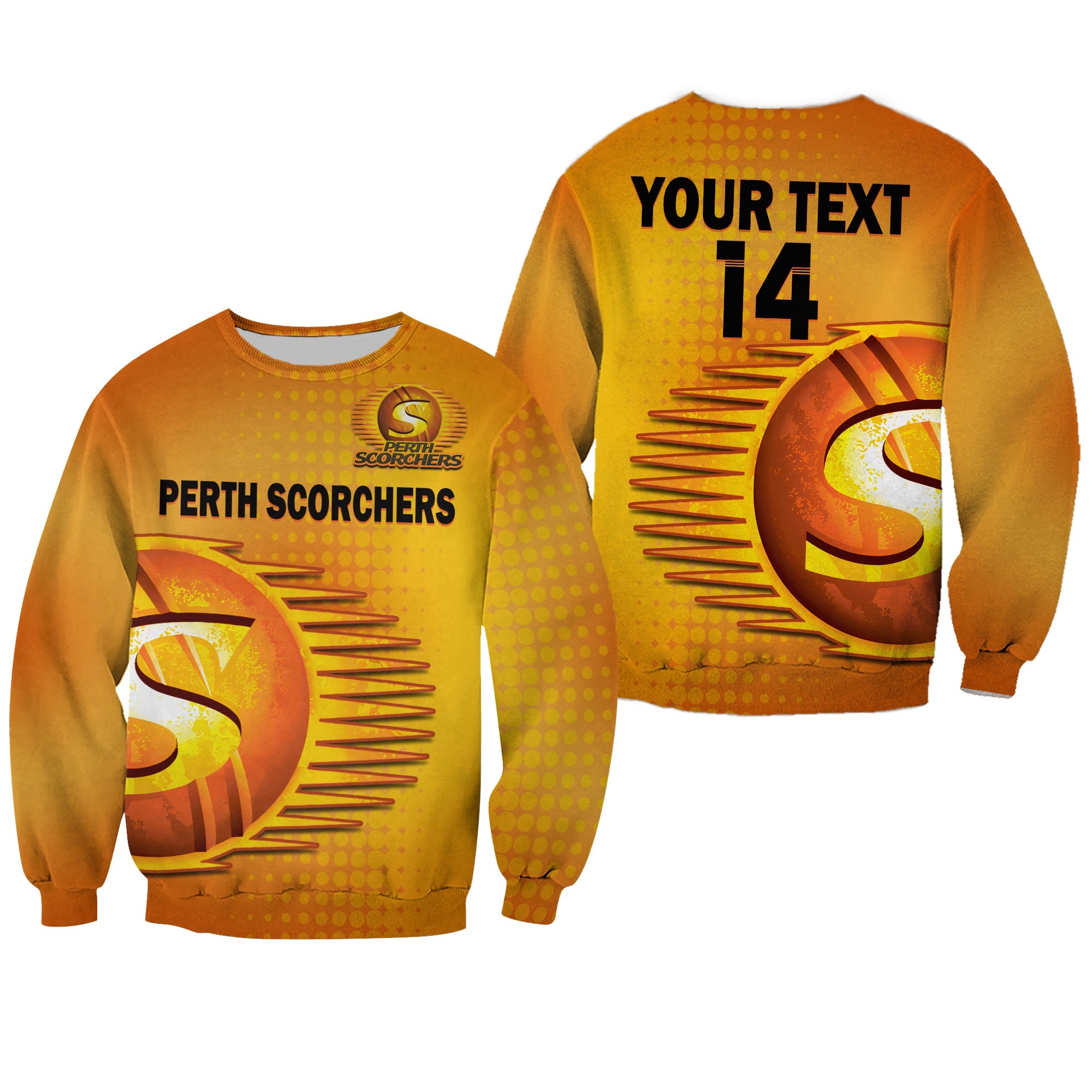 custom-text-and-number-perth-scorchers-cricket-2023-sweatshirt-simple-style