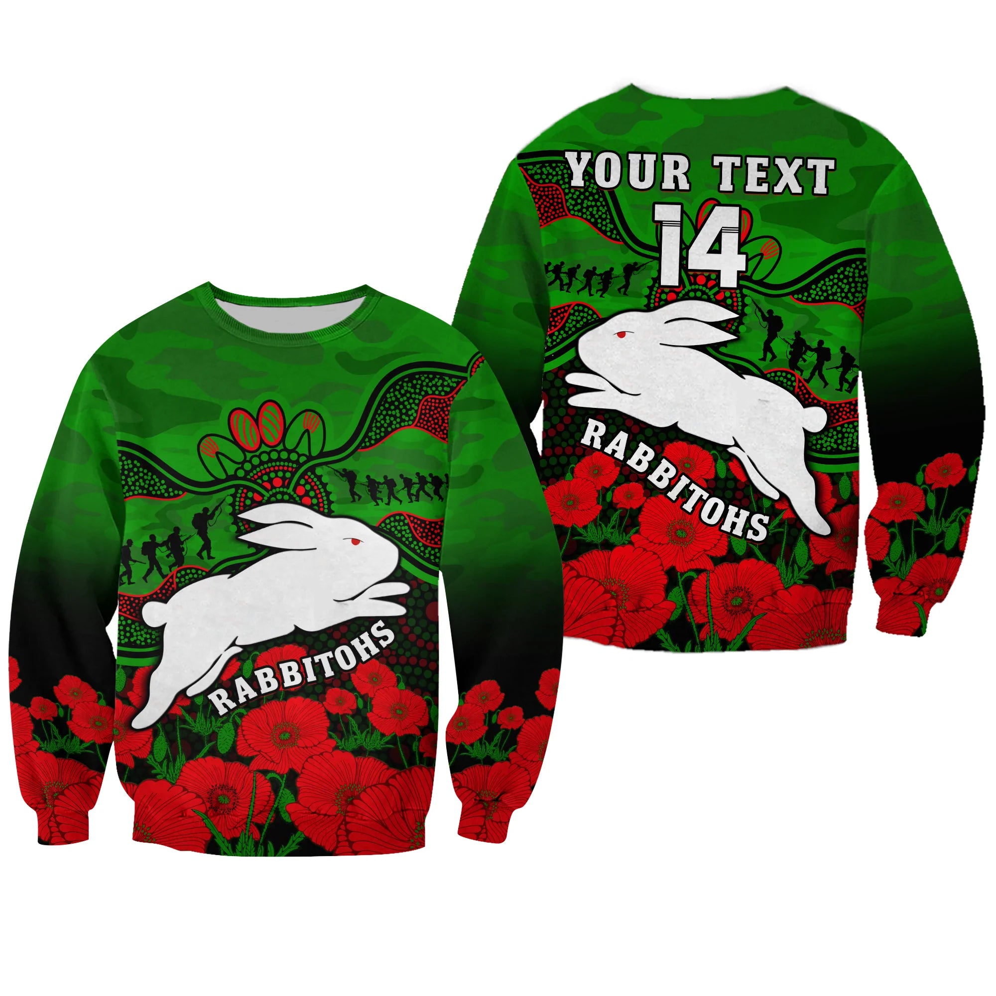 custom-text-and-number-rabbitohs-rugby-anzac-sweatshirt-south-sydney-camouflage-poppy-aboriginal