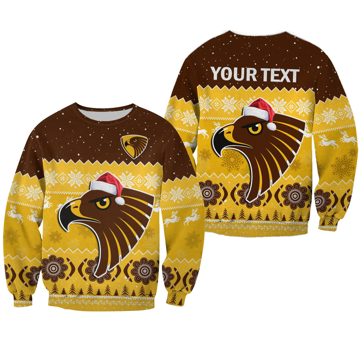 custom-personalised-hawthorn-football-sweatshirt-hawks-indigenous-merry-christmas