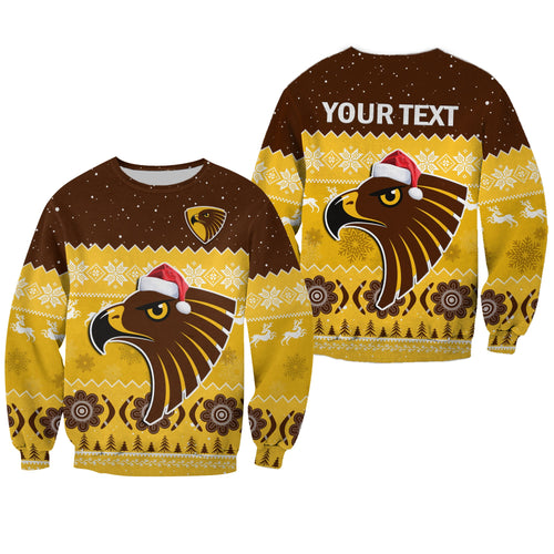 custom-personalised-hawthorn-football-sweatshirt-hawks-indigenous-merry-christmas