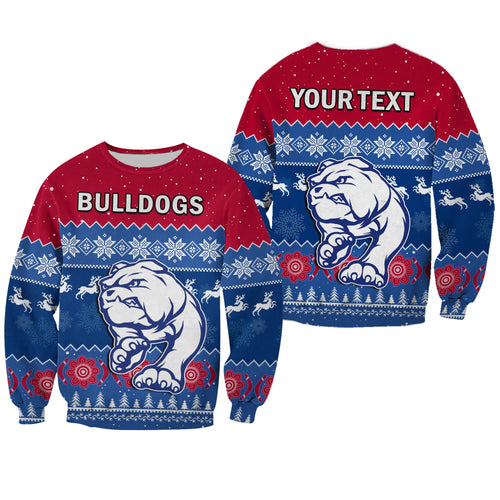 custom-personalised-western-bulldogs-football-sweatshirt-dogs-indigenous-merry-christmas