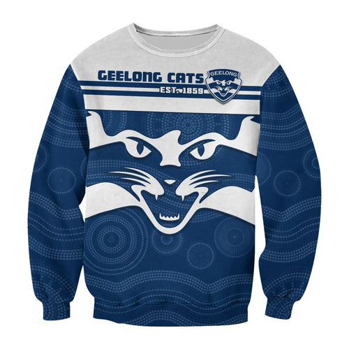 custom-text-and-number-cats-football-sweatshirt-geelong-est-1859-aboriginal-art