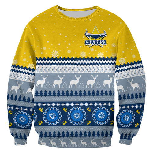 custom-personalised-cowboys-aboriginal-sweatshirt-christmas-north-queensland