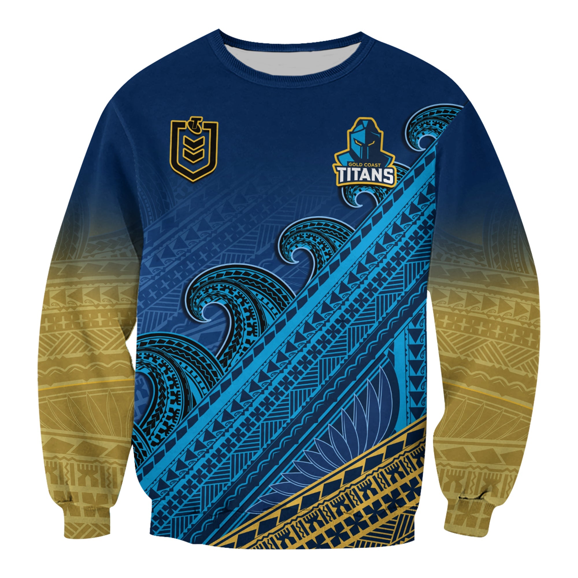 gold-coast-titans-rugby-sweatshirt-pasifika-gradient-polynesian-pattern
