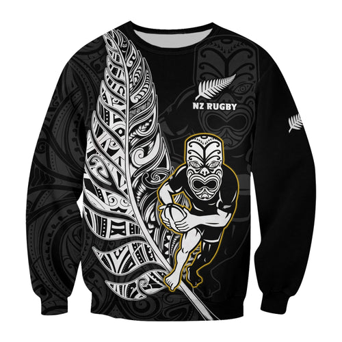 custom-text-and-number-new-zealand-silver-fern-rugby-sweatshirt-all-black-maori-version-black