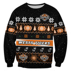 custom-personalised-wests-tigers-christmas-sweatshirt-aboriginal-art-merry-xmas