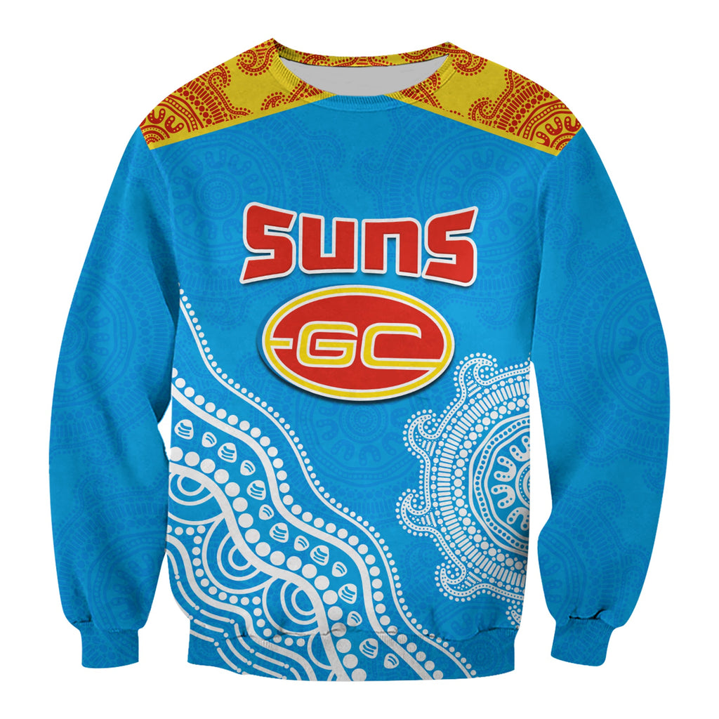 custom-text-and-number-suns-sweatshirt-go-sunnies-aboriginal-simple-style