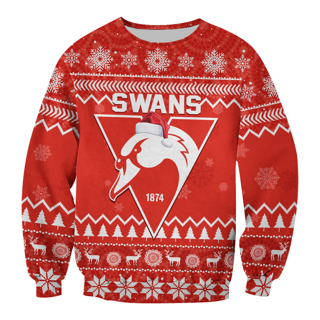 custom-personalised-swans-football-christmas-sweatshirt-sydney-indigenous-merry-xmas