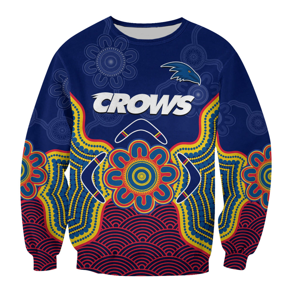 adelaide-football-sweatshirt-crows-aboriginal-art