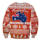 custom-personalised-australia-sweatshirt-australian-map-aboriginal-painting-merry-christmas