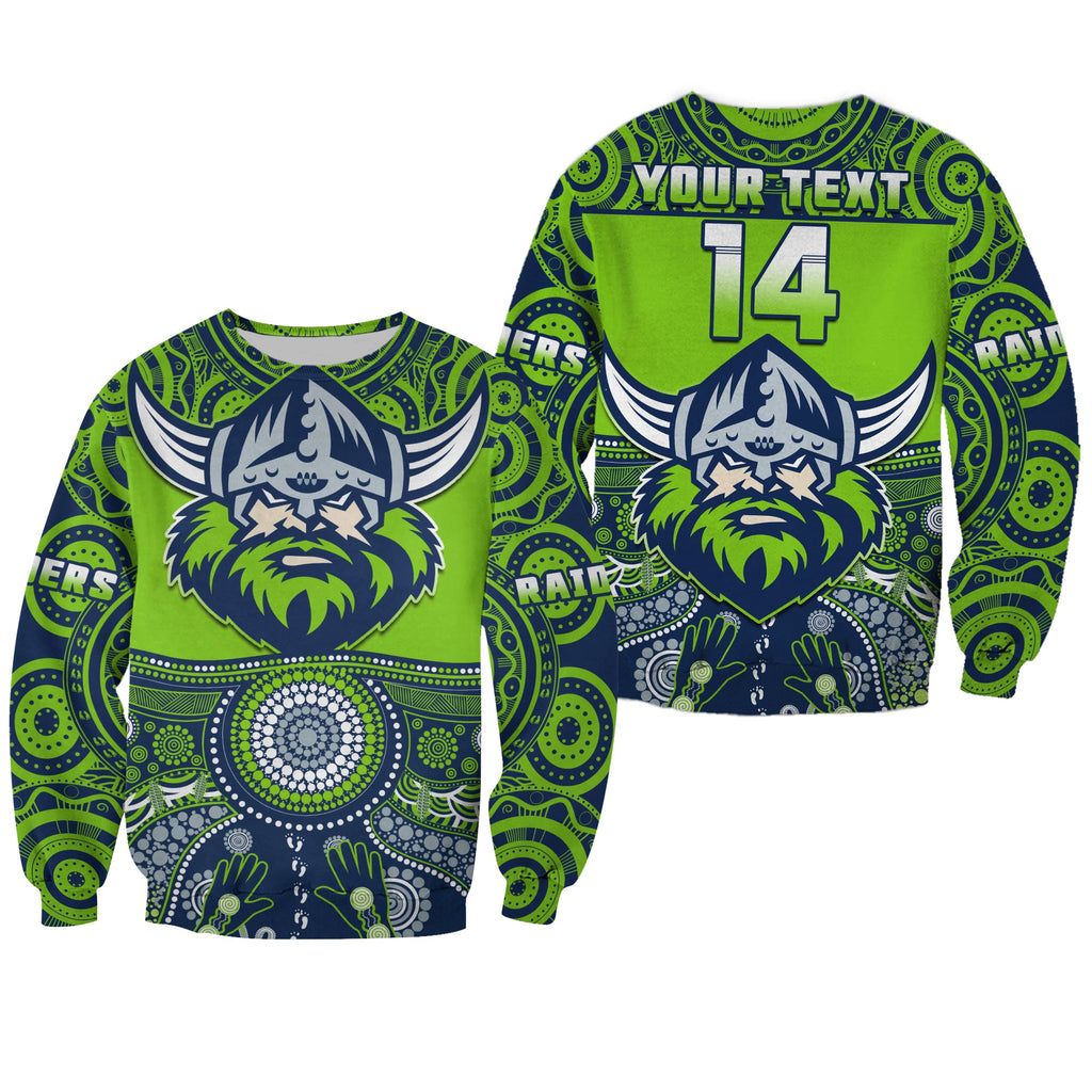 custom-text-and-number-raiders-rugby-sweatshirt-aboriginal-pattern
