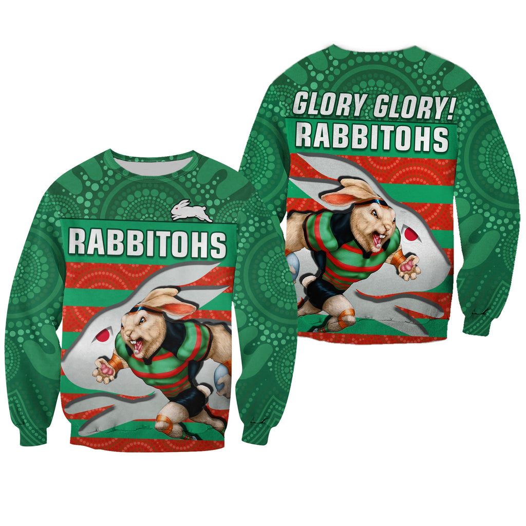 rabbitohs-rugby-sweatshirt-aboriginal-dot-painting-glory-glory-sporty-style