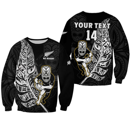 custom-text-and-number-new-zealand-silver-fern-rugby-sweatshirt-all-black-maori-version-black