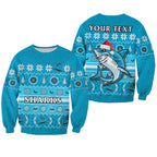 custom-personalised-sharks-christmas-sweatshirt-cronulla-sutherland-aboriginal-art-merry-xmas