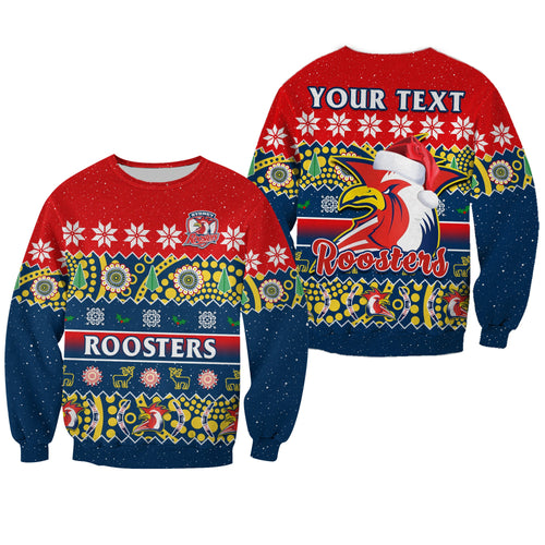custom-personalised-sydney-roosters-christmas-sweatshirt-easts-aboriginal-art-merry-xmas