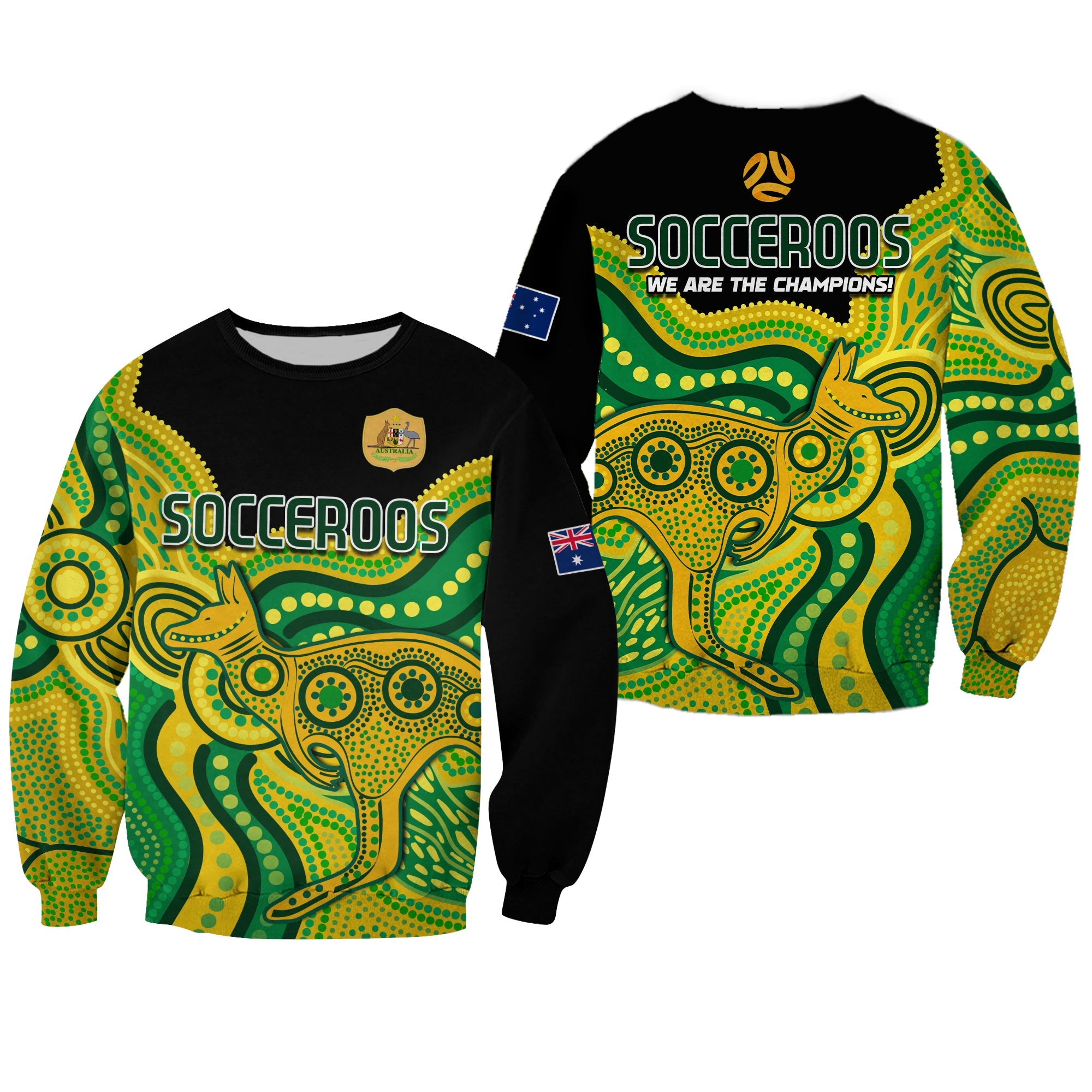 australia-soccer-sweatshirt-world-cup-football-2022-socceroos-we-are-champions